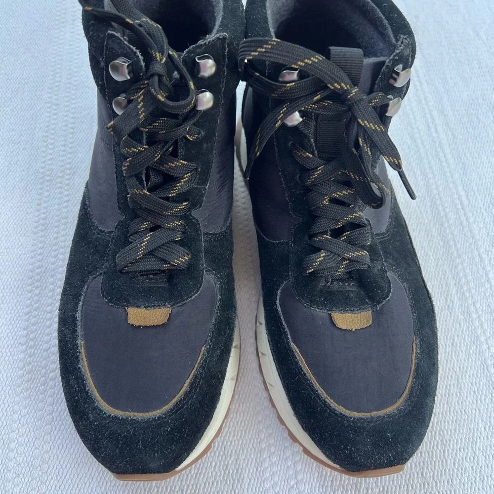 Madewell Sneaker Boots Black Woman 8.5 Men 7